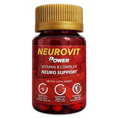 NEUROVIT POWER VITAMIN B COMPLEX NEURO SUPPORT DIETARY SUPPLEMENT 30 FILM-COATED TABLETS NEUROVIT POWER VITAMIN B COMPLEX NEURO SUPPORT DIETARY SUPPLEMENT 30 FILM-COATED TABLETS